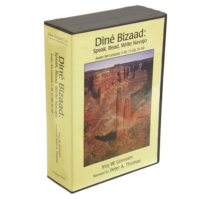 Dine Bizaad: Speak, Read, Write Navajo Audio Set Lessons 1-30 CD