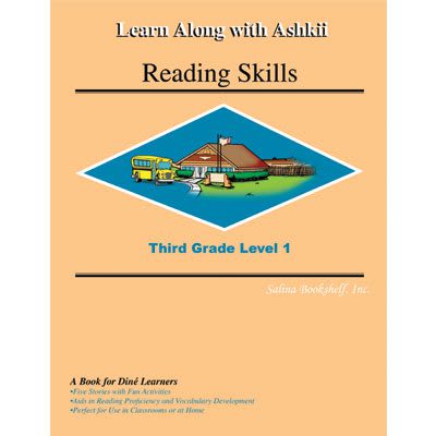 Learn Along with Ashkii Third Grade Level 1